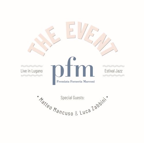 PFM – THE EVENT - Live in Lugano Cd Digipack